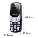 Mini Telefono Ultra-Compatto BM10 Dual SIM, Radio FM, Bluetooth - Autonomia 15h