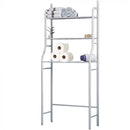 Mobiletto Bagno con 3 Ripiani - Scaffale Portaoggetti Sopra il WC