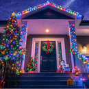 Luci di Natale – Rotolo 30 m, 150 LED Multicolore per Interni ed Esterni