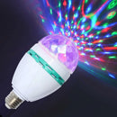 Lampadina LED Disco Rotante Multicolore 3W - Effetto Party Light con Proiezioni Colorate