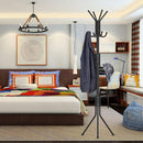 Appendiabiti metallico ad albero con numerosi ganci - Design moderno, 172x42 cm