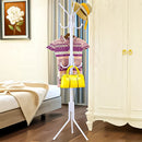 Appendiabiti metallico ad albero con numerosi ganci - Design moderno, 172x42 cm