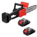 Motosega Elettrica Professionale 1200W con 2 Batterie 24V - Catena 12 Pollici, 4200 RPM