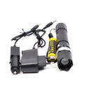 Torcia Multifunzione Swat | 18000 Lumen, Funzione SOS, Zoom Regolabile, Batteria Ricaricabile