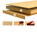Scaffale moderno per libri, organizer in legno, Design artistico a forma di albero