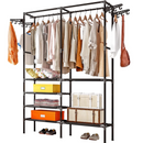 Organizer per Abiti e Scarpe con Ganci Laterali - La Soluzione Perfetta per il Tuo Guardaroba