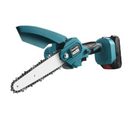 Set Forbici da Giardino + Mini Motosega 6 Pollici | 2 Batterie 48V, Asta Telescopica 2.13m, Angolo Regolabile