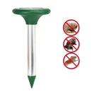 Set 2 Dissuasori Solari Anti-Talpe a Ultrasuoni - Protezione Giardino 700m² - Eco-Friendly