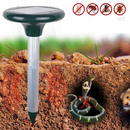 Set 2 Dissuasori Solari Anti-Talpe a Ultrasuoni - Protezione Giardino 700m² - Eco-Friendly