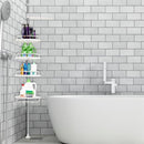 Mensola angolare per bagno