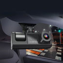 Dashcam Tripla 1080P Full HD - Night Vision, G-Sensor, Monitoraggio Parcheggio, Angolo 170°