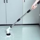 Spazzola Elettrica Senza Fili con 8 Testine Intercambiabili - Pulizia Efficiente e Versatile