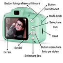 Fotocamera Digitale per Bambini - Video HD, 32GB, Regalo Educativo Perfetto