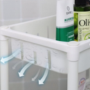 Carrello portaoggetti con ruote - 3 ripiani per cucina e bagno