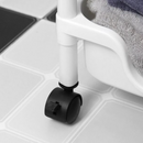 Carrello portaoggetti con ruote - 3 ripiani per cucina e bagno