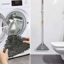 Mop Triangolare Estensibile Multifunzione - 6 Panni, Racla, Estensione 2,5m
