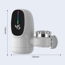 Scaldabagno Elettrico Istantaneo per Rubinetto con Display Digitale - Acqua Calda in 3 Secondi