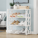 Scarpiera con 4 Ripiani e Ventilazione - Organizer per Calzature Premium