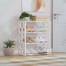 Scarpiera con 4 Ripiani e Ventilazione - Organizer per Calzature Premium