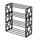 Scarpiera con 4 Ripiani e Ventilazione - Organizer per Calzature Premium