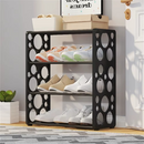 Scarpiera con 4 Ripiani e Ventilazione - Organizer per Calzature Premium