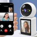 Telecamera di Sorveglianza WiFi 1080P Full HD con Visione Notturna e Rilevamento del Movimento - Monitoraggio Audio/Video