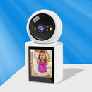 Telecamera di Sorveglianza WiFi 1080P Full HD con Visione Notturna e Rilevamento del Movimento - Monitoraggio Audio/Video