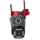 Telecamera di Sorveglianza WiFi 12MP Ultra HD - Esterno/Interno con PTZ, Zoom 5X, Visione Notturna e Sirena Integrata