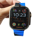 Smartwatch Ultra con 7 Cinturini Colorati - Orologio Intelligente Multifunzione con Notifiche e Monitoraggio dell'Attività