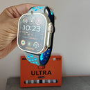 Smartwatch Ultra con 7 Cinturini Colorati - Orologio Intelligente Multifunzione con Notifiche e Monitoraggio dell'Attività