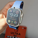 Smartwatch Ultra con 7 Cinturini Colorati - Orologio Intelligente Multifunzione con Notifiche e Monitoraggio dell'Attività
