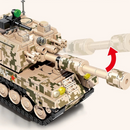 Set di Costruzioni Carro Armato Militare - 476 Pezzi - Gioco Educativo STEM per Bambini 8+ Anni