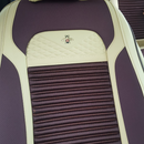 Set Coprisedili Auto Completo in Ecopelle - 14 Pezzi Imbottiti Premium per Tutti i Sedili