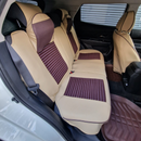 Set Coprisedili Auto Completo in Ecopelle - 14 Pezzi Imbottiti Premium per Tutti i Sedili