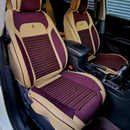 Set Coprisedili Auto Completo in Ecopelle - 14 Pezzi Imbottiti Premium per Tutti i Sedili