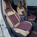Set Coprisedili Auto Completo in Ecopelle - 14 Pezzi Imbottiti Premium per Tutti i Sedili