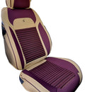 Set Coprisedili Auto Completo in Ecopelle - 14 Pezzi Imbottiti Premium per Tutti i Sedili