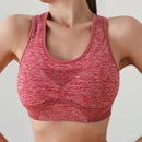 Completo Sportivo Donna 2 Pezzi - Leggings Push-Up + Reggiseno Sportivo Imbottito, Materiale Traspirante ad Asciugatura Rapida