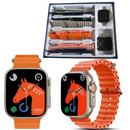 Smartwatch Ultra con 8 Cinturini Intercambiabili - Orologio Intelligente Multifunzione