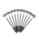 Set 10 Lampade Solari da Giardino LED - Illuminazione Esterna Bianco Caldo, Design a Picchetto