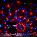 Proiettore LED Solare RGB Rotante per Esterno - Illuminazione Decorativa da Giardino