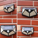 Lampada Solare con 100 LED e Sensore di Movimento - 600 Lumen
