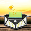 Lampada Solare con 100 LED e Sensore di Movimento - 600 Lumen