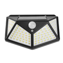 Lampada Solare con 100 LED e Sensore di Movimento - 600 Lumen