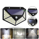 Lampada Solare con 100 LED e Sensore di Movimento - 600 Lumen