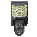 Telecamera Solare Intelligente 4MP con PTZ e Connettività 4G - Sorveglianza Completa con Illuminazione LED
