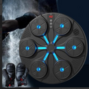 Macchina da Boxe Interattiva LED con Musica e Guantoni Inclusi - Allenamento Intelligente a Casa