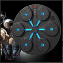 Macchina da Boxe Interattiva LED con Musica e Guantoni Inclusi - Allenamento Intelligente a Casa