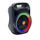 Cassa Portatile Bluetooth 6.5 Pollici con Luci RGB - CS-0604 Multimediale Wireless
