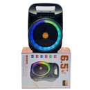 Cassa Portatile Bluetooth 6.5 Pollici con Luci RGB - CS-0604 Multimediale Wireless